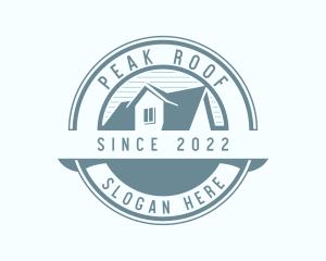 Roof Repair Badge  logo design