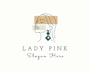 Deluxe Fashion Lady  Logo