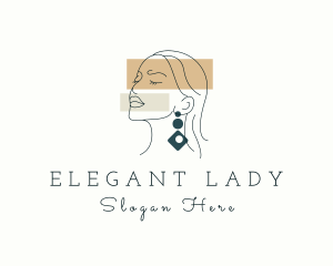 Deluxe Fashion Lady  logo design