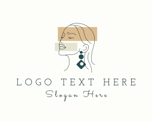 Jeweler - Deluxe Fashion Lady logo design