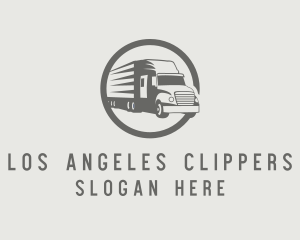 Express Truck Courier Logo