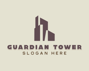 Building Tower Contractor  logo design