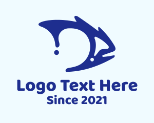 Marine Animal - Ocean Water Fish logo design