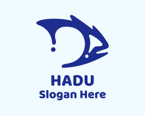 Ocean Water Fish Logo