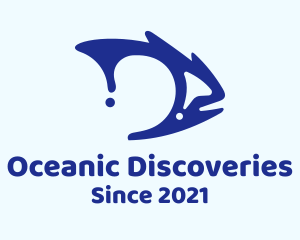 Marine Biologist - Ocean Water Fish logo design