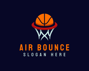 Ball Hoop Basketball logo design