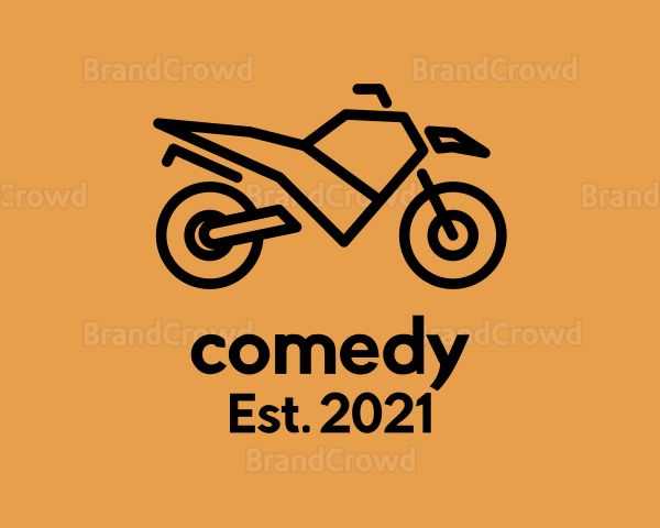 Street Motorcycle Travel Logo