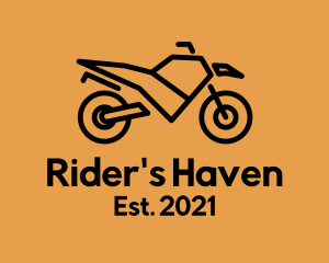 Street Motorcycle Travel logo design