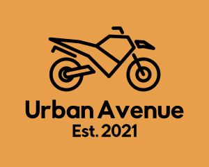 Street - Street Motorcycle Travel logo design
