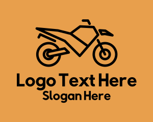 Street Motorcycle Travel Logo