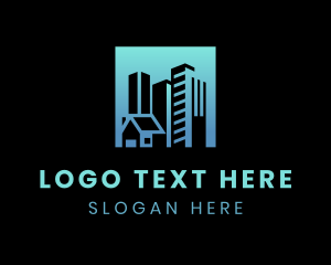 Land Developer - Urban City Housing logo design