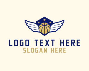 Wing - Basketball League Wings logo design