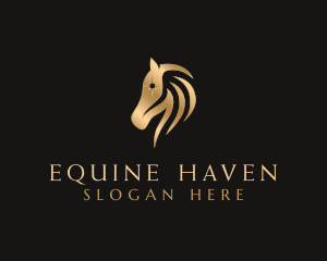 Classy Equine Horse logo design