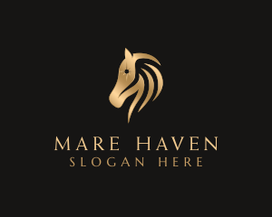 Mare - Classy Equine Horse logo design