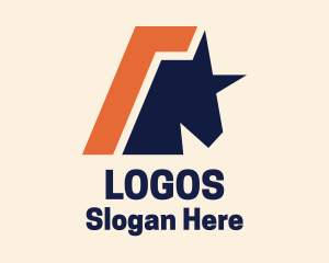 Logistics Unicorn Creature Logo