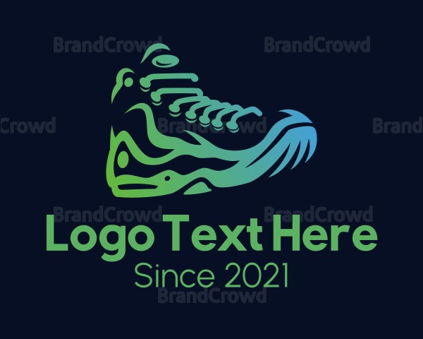 Minimalist Hiking Boots Logo