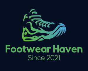 Boots - Minimalist Hiking Boots logo design