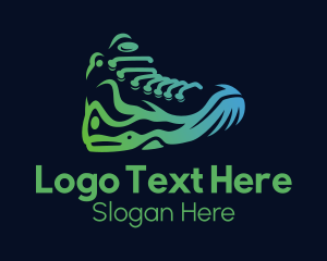 Minimalist Hiking Boots Logo