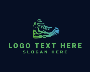 Boots - Minimalist Hiking Boots logo design