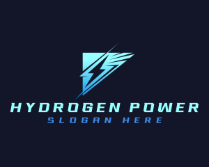 Lightning Thunder Power logo design