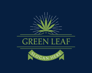 Cannabis Weed Dispensary logo design