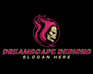 Fictional - Demon Skull Gaming logo design