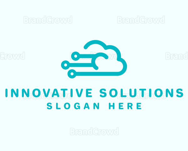 Cloud Technology Storage Logo