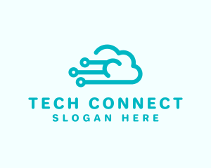 Cloud Technology Storage Logo