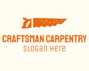 Carpenter - Carpenter Wood Saw logo design