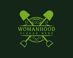 Shovel Plant Emblem Logo