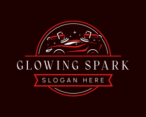 Shine - Car Buffing Polishing logo design