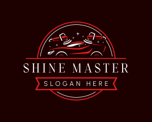 Car Buffing Polishing logo design