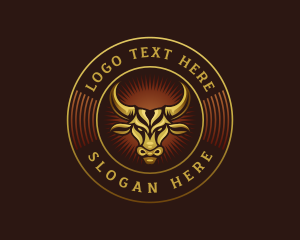Horn - Bull Ranch Horn logo design