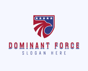 Eagle Airforce Shield logo design