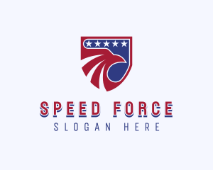 Eagle Airforce Shield logo design