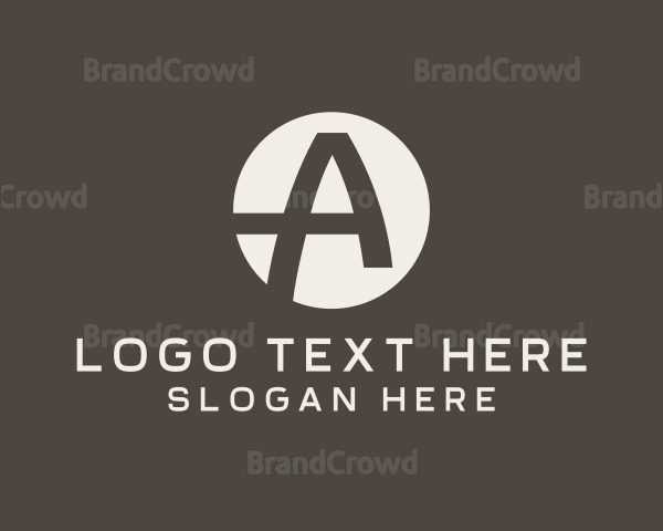 Corporate Media Brand Letter A Logo