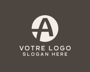 Creative - Corporate Media Brand Letter A logo design