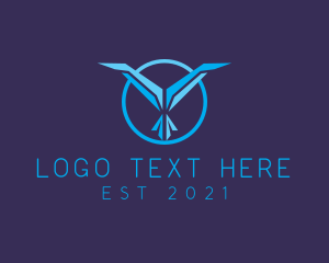 Eagle - Aviation Bird Falcon logo design