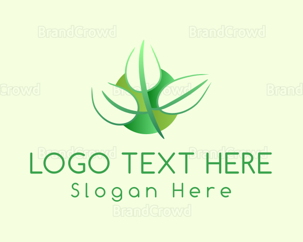 Green Leaf Nature Logo