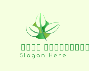 Green Eye - Green Leaf Nature logo design