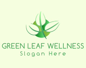 Green Leaf Nature logo design