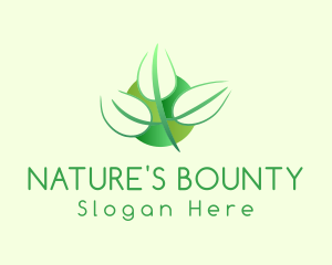 Green Leaf Nature logo design