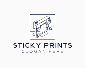 Printing Machine Press logo design