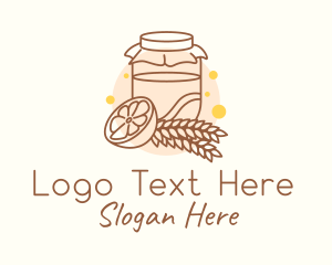 Organic Lemon Kombucha  Logo