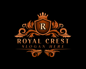 Shield Royal Crest logo design