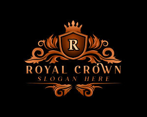 Shield Royal Crest logo design