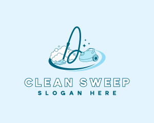 Vacuum - Vacuum Cleaning Appliance logo design