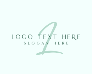 Letter - Beauty Cosmetics Boutique logo design