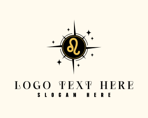 Leo - Leo Star Horoscope logo design