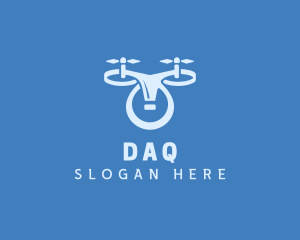 Aerial Surveillance Drone Logo